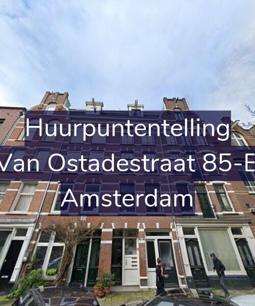 Foto gevel Huurpuntentelling voor Van Ostadestraat 85-B, Amsterdam