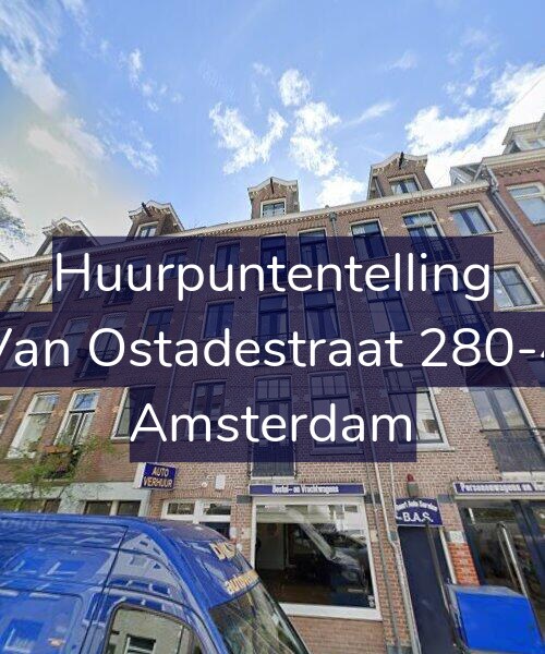 Foto gevel Huurpuntentelling voor Van Ostadestraat 280-4, Amsterdam