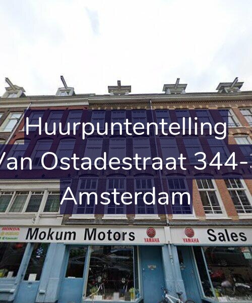 Foto gevel Huurpuntentelling voor Van Ostadestraat 344-3, Amsterdam