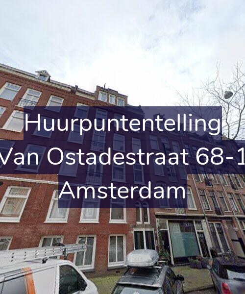Foto gevel Huurpuntentelling voor Van Ostadestraat 68-1, Amsterdam