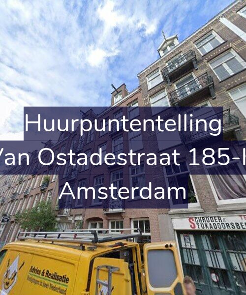 Foto gevel Huurpuntentelling voor Van Ostadestraat 185-H, Amsterdam