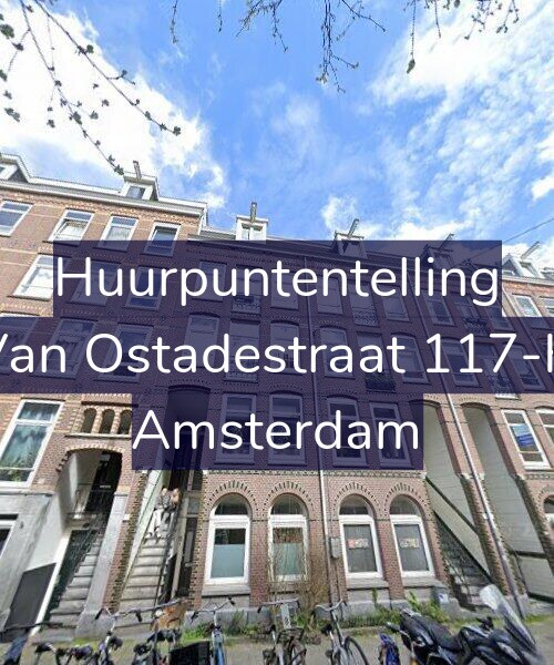 Foto gevel Huurpuntentelling voor Van Ostadestraat 117-H, Amsterdam
