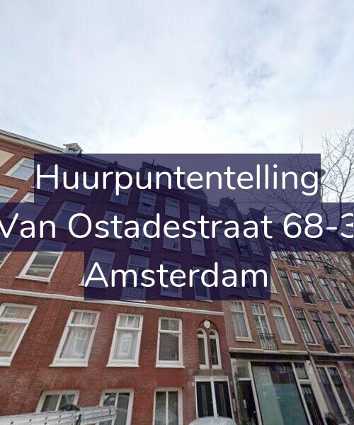 Foto gevel Huurpuntentelling voor Van Ostadestraat 68-3, Amsterdam