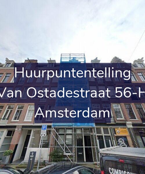 Foto gevel Huurpuntentelling voor Van Ostadestraat 56-H, Amsterdam