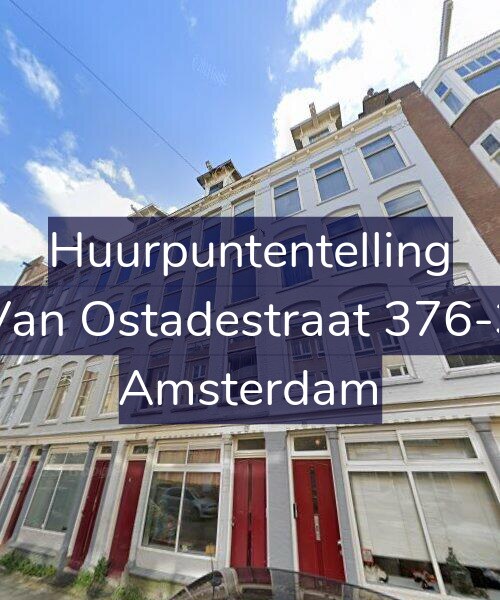 Foto gevel Huurpuntentelling voor Van Ostadestraat 376-3, Amsterdam