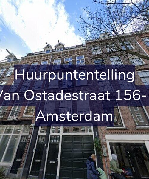 Foto gevel Huurpuntentelling voor Van Ostadestraat 156-1, Amsterdam