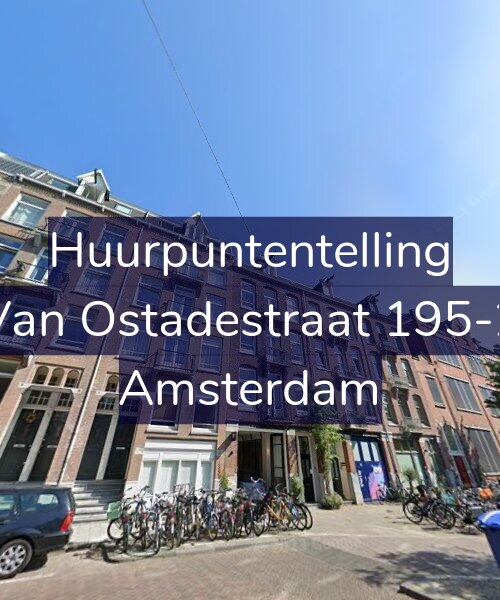 Foto gevel Huurpuntentelling voor Van Ostadestraat 195-2, Amsterdam
