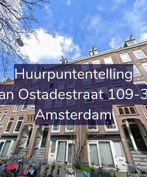 Foto gevel Huurpuntentelling voor Van Ostadestraat 109-3V, Amsterdam