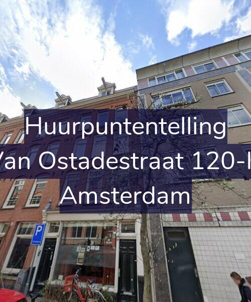 Foto gevel Huurpuntentelling voor Van Ostadestraat 120-H, Amsterdam