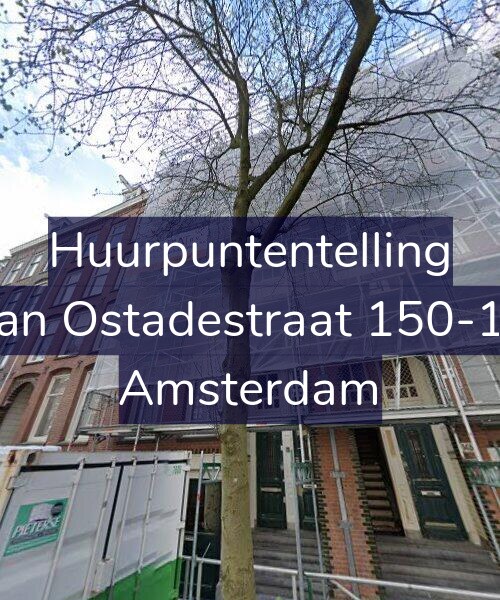 Foto gevel Huurpuntentelling voor Van Ostadestraat 150-1V, Amsterdam