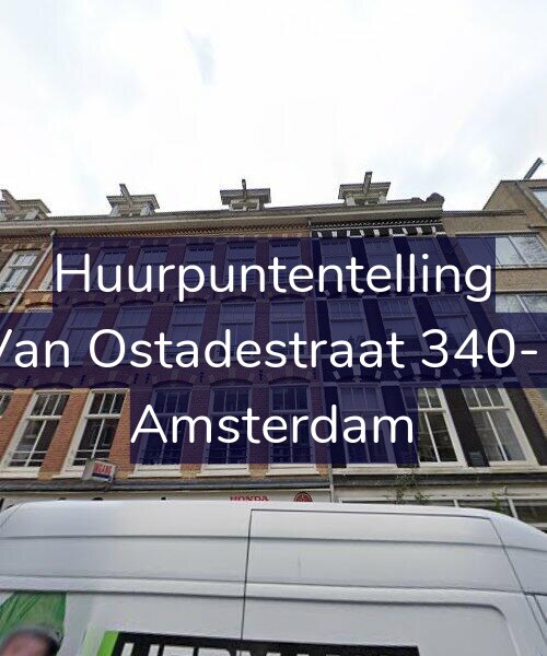 Foto gevel Huurpuntentelling voor Van Ostadestraat 340-1, Amsterdam
