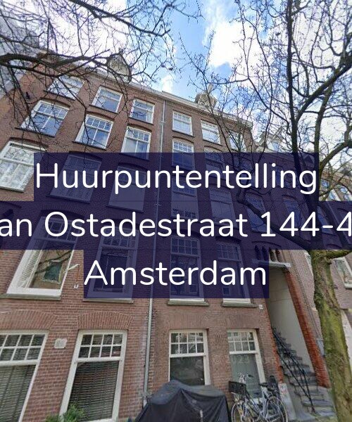 Foto gevel Huurpuntentelling voor Van Ostadestraat 144-4A, Amsterdam