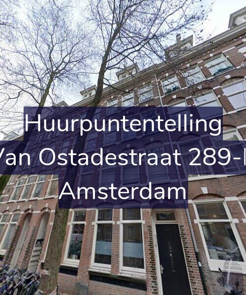 Foto gevel Huurpuntentelling voor Van Ostadestraat 289-B, Amsterdam