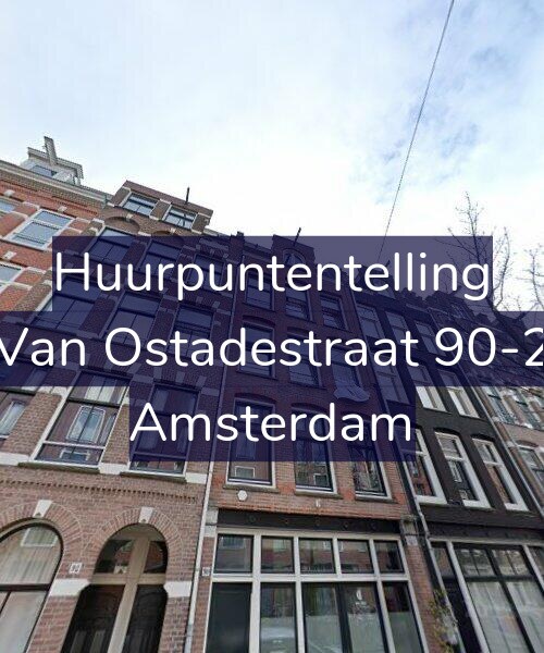 Foto gevel Huurpuntentelling voor Van Ostadestraat 90-2, Amsterdam