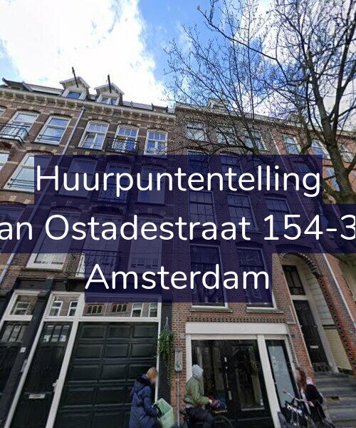Foto gevel Huurpuntentelling voor Van Ostadestraat 154-3V, Amsterdam