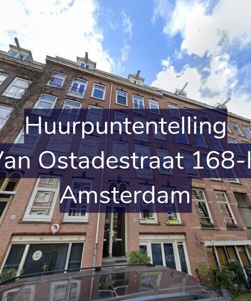 Foto gevel Huurpuntentelling voor Van Ostadestraat 168-H, Amsterdam