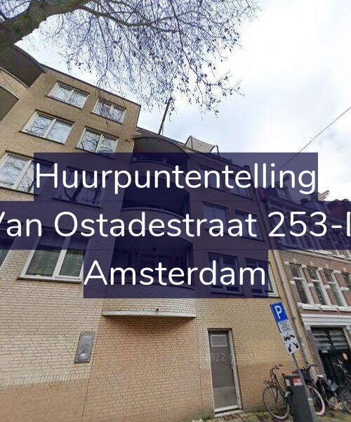 Foto gevel Huurpuntentelling voor Van Ostadestraat 253-D, Amsterdam