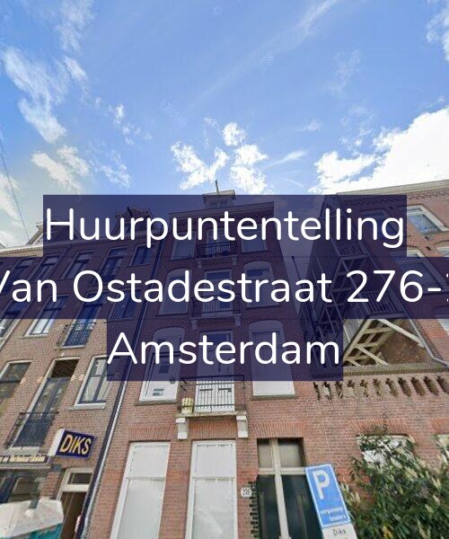 Foto gevel Huurpuntentelling voor Van Ostadestraat 276-2, Amsterdam