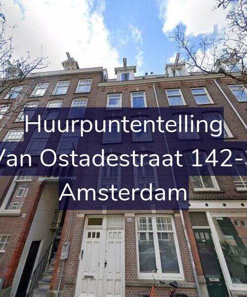 Foto gevel Huurpuntentelling voor Van Ostadestraat 142-3, Amsterdam