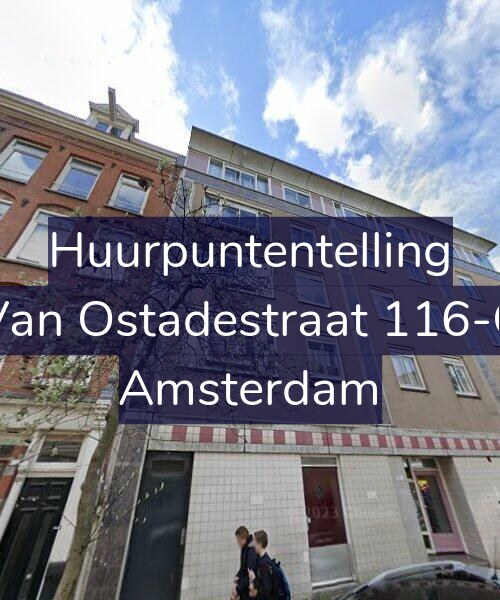 Foto gevel Huurpuntentelling voor Van Ostadestraat 116-C, Amsterdam