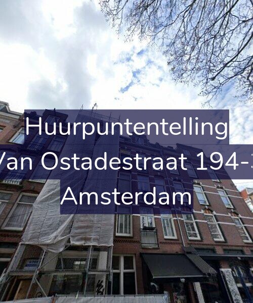 Foto gevel Huurpuntentelling voor Van Ostadestraat 194-3, Amsterdam