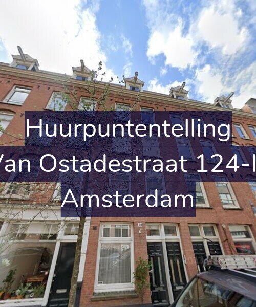 Foto gevel Huurpuntentelling voor Van Ostadestraat 124-H, Amsterdam