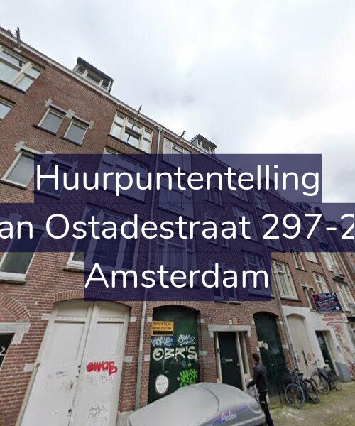 Foto gevel Huurpuntentelling voor Van Ostadestraat 297-2R, Amsterdam