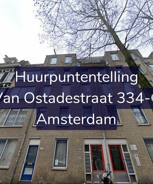 Foto gevel Huurpuntentelling voor Van Ostadestraat 334-C, Amsterdam