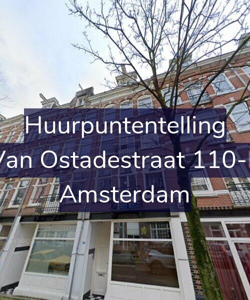 Foto gevel Huurpuntentelling voor Van Ostadestraat 110-E, Amsterdam