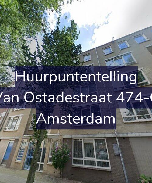 Foto gevel Huurpuntentelling voor Van Ostadestraat 474-C, Amsterdam