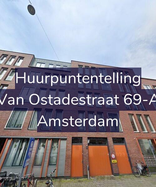 Foto gevel Huurpuntentelling voor Van Ostadestraat 69-A, Amsterdam