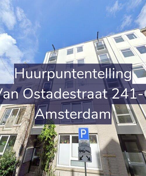 Foto gevel Huurpuntentelling voor Van Ostadestraat 241-C, Amsterdam