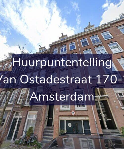 Foto gevel Huurpuntentelling voor Van Ostadestraat 170-2, Amsterdam