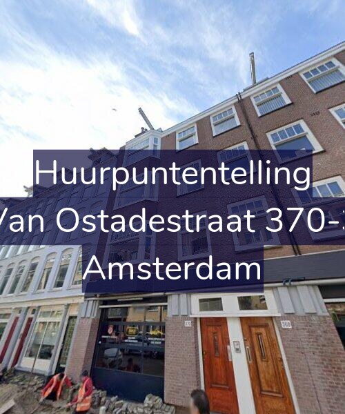 Foto gevel Huurpuntentelling voor Van Ostadestraat 370-3, Amsterdam