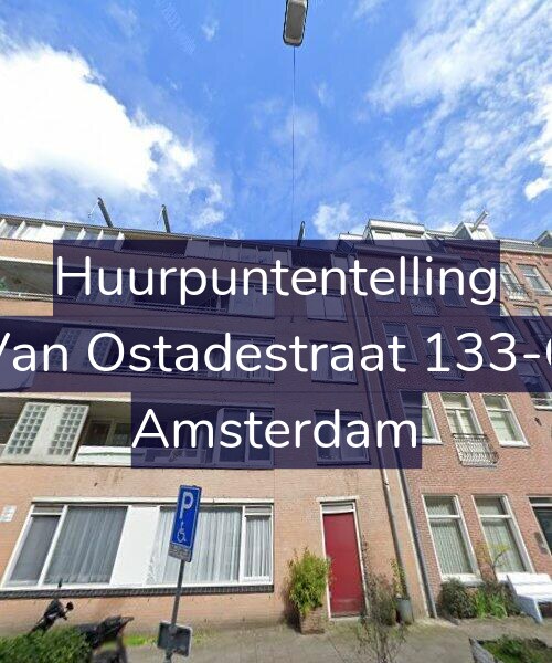 Foto gevel Huurpuntentelling voor Van Ostadestraat 133-C, Amsterdam