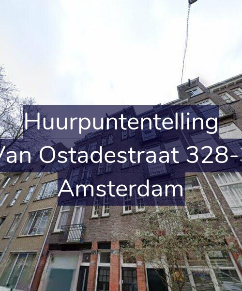 Foto gevel Huurpuntentelling voor Van Ostadestraat 328-3, Amsterdam