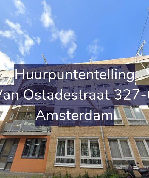 Foto gevel Huurpuntentelling voor Van Ostadestraat 327-C, Amsterdam