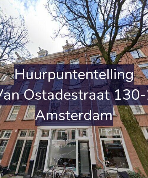Foto gevel Huurpuntentelling voor Van Ostadestraat 130-2, Amsterdam