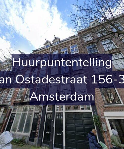Foto gevel Huurpuntentelling voor Van Ostadestraat 156-3A, Amsterdam