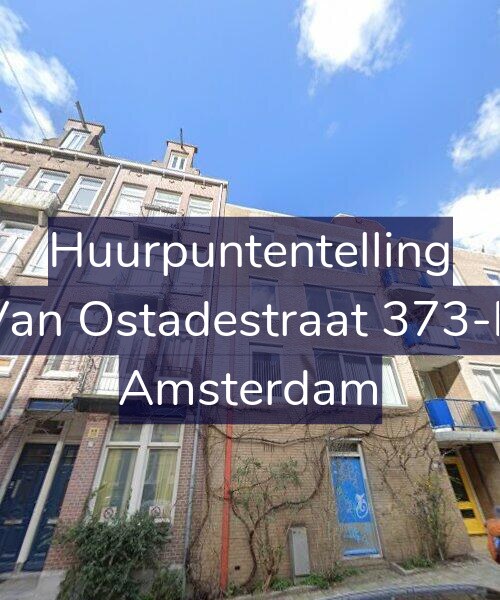Foto gevel Huurpuntentelling voor Van Ostadestraat 373-B, Amsterdam
