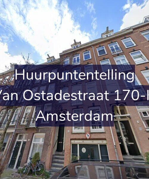 Foto gevel Huurpuntentelling voor Van Ostadestraat 170-H, Amsterdam