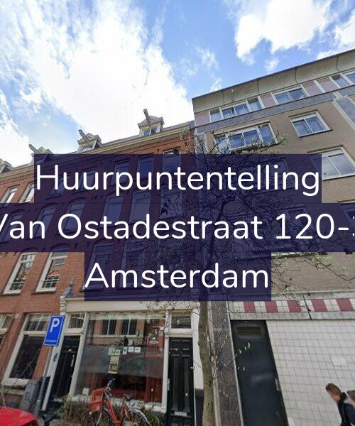 Foto gevel Huurpuntentelling voor Van Ostadestraat 120-3, Amsterdam