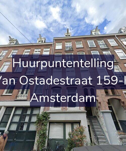 Foto gevel Huurpuntentelling voor Van Ostadestraat 159-H, Amsterdam