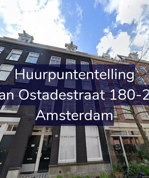 Foto gevel Huurpuntentelling voor Van Ostadestraat 180-2V, Amsterdam