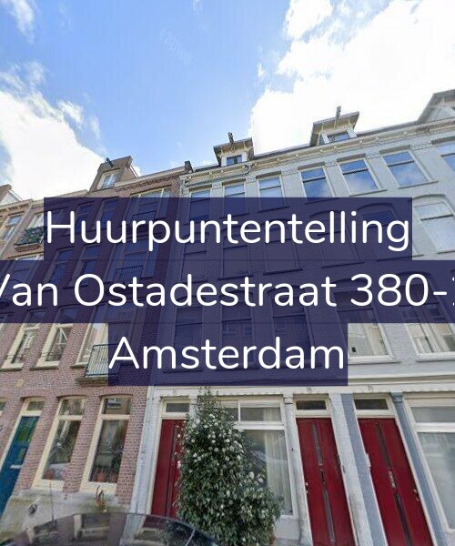 Foto gevel Huurpuntentelling voor Van Ostadestraat 380-2, Amsterdam