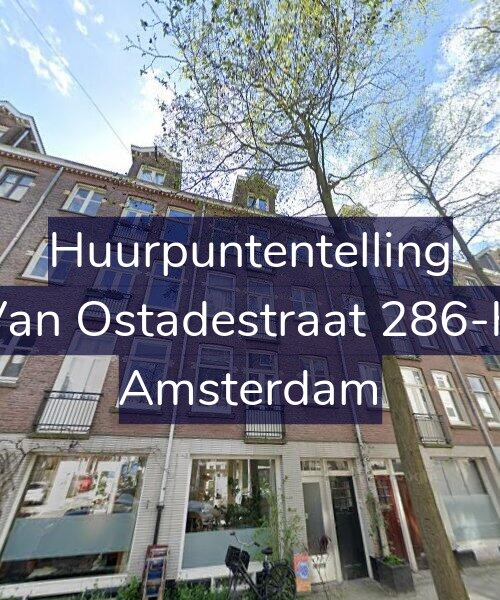 Foto gevel Huurpuntentelling voor Van Ostadestraat 286-H, Amsterdam