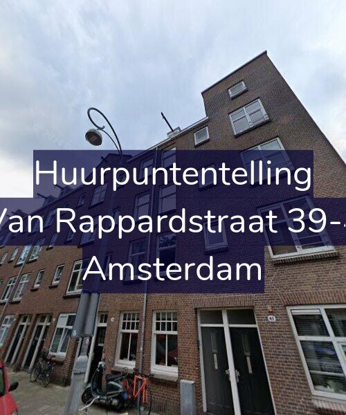 Foto gevel Huurpuntentelling voor Van Rappardstraat 39-4, Amsterdam
