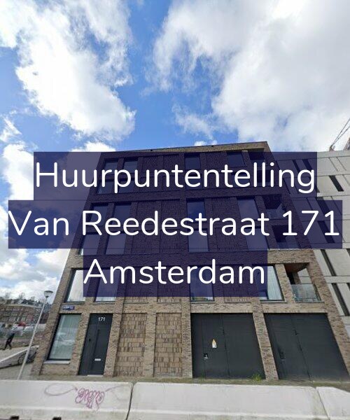 Foto gevel Huurpuntentelling voor Van Reedestraat 171, Amsterdam