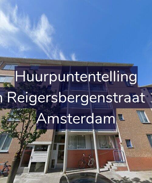 Foto gevel Huurpuntentelling voor Van Reigersbergenstraat 108, Amsterdam