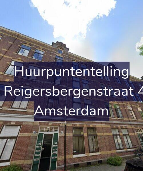 Foto gevel Huurpuntentelling voor Van Reigersbergenstraat 45-1, Amsterdam